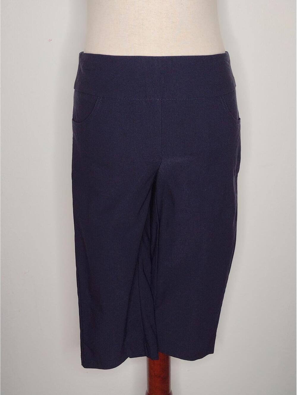 NWOT Coconut Row Palm Beach Women's Navy Capri Size 4P